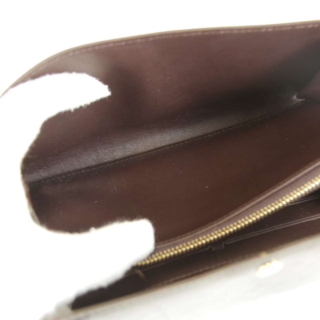 良品『USED』 
LOUIS VUITTON ルイ・ヴィトン 
 ポルトフォイユ・サラ M91521/TH4069 長財布 
パテントレザー ワインレッド