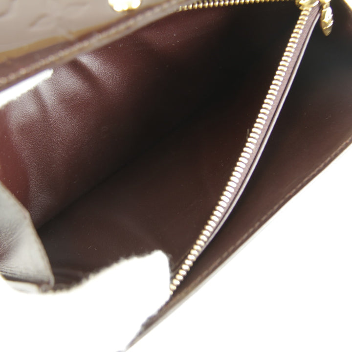 良品『USED』 
LOUIS VUITTON ルイ・ヴィトン 
 ポルトフォイユ・サラ M91521/TH4069 長財布 
パテントレザー ワインレッド