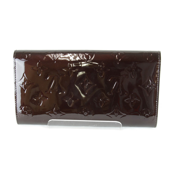 良品『USED』 
LOUIS VUITTON ルイ・ヴィトン 
 ポルトフォイユ・サラ M91521/TH4069 長財布 
パテントレザー ワインレッド