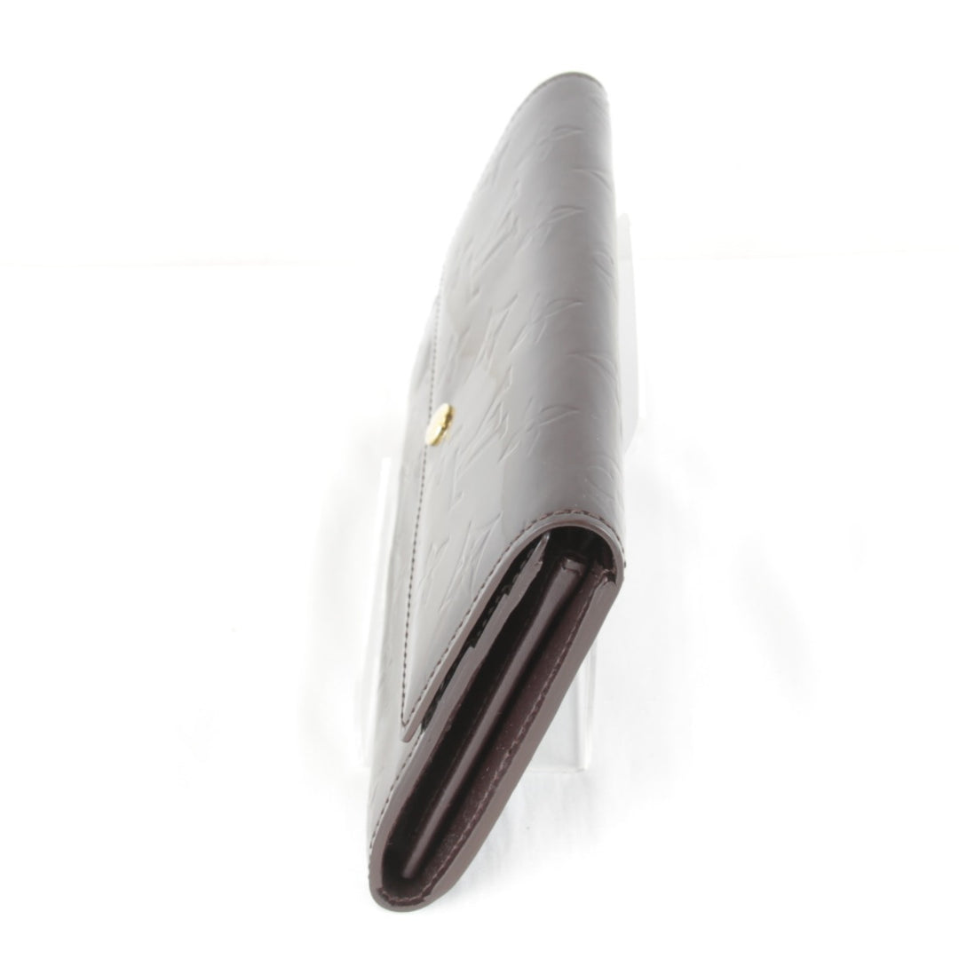良品『USED』 
LOUIS VUITTON ルイ・ヴィトン 
 ポルトフォイユ・サラ M91521/TH4069 長財布 
パテントレザー ワインレッド