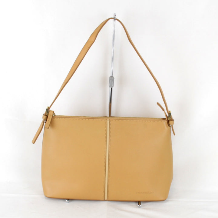 良品『USED』 
BURBERRY バーバリー 
 ワンショルダー ショルダーバッグ 
レザー ブラウン
