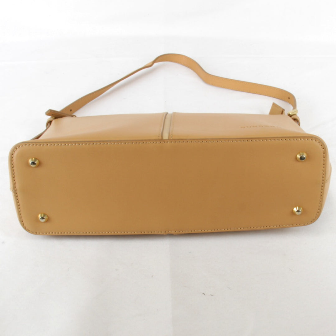 良品『USED』 
BURBERRY バーバリー 
 ワンショルダー ショルダーバッグ 
レザー ブラウン
