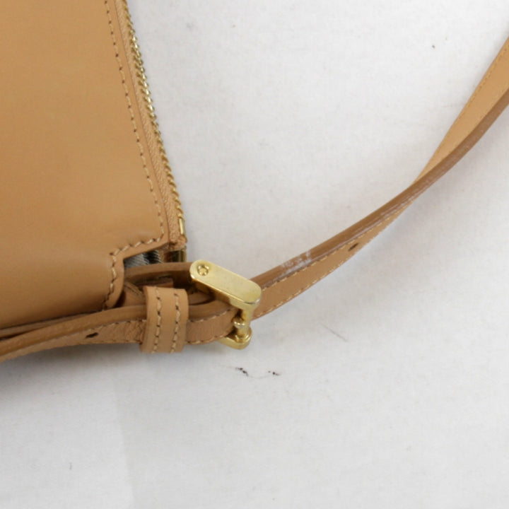 良品『USED』 
BURBERRY バーバリー 
 ワンショルダー ショルダーバッグ 
レザー ブラウン
