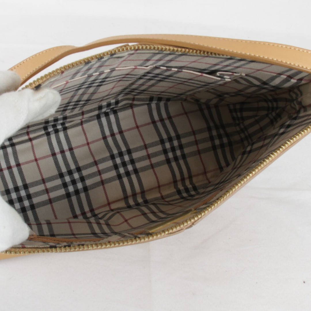良品『USED』 
BURBERRY バーバリー 
 ワンショルダー ショルダーバッグ 
レザー ブラウン