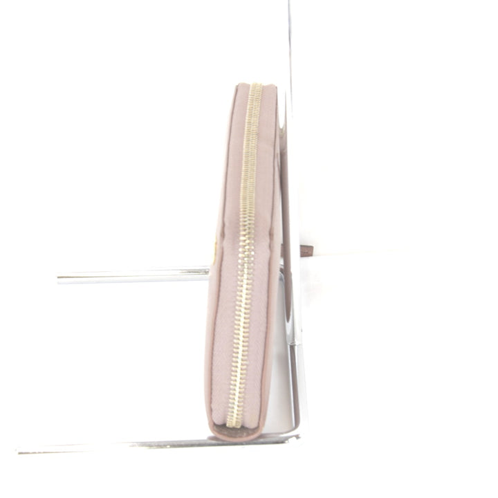 美品『USED』 
GUCCI グッチ 
 インターロッキング ラウンドファスナー 309705・534563 長財布 
レザー ピンクグレージュ