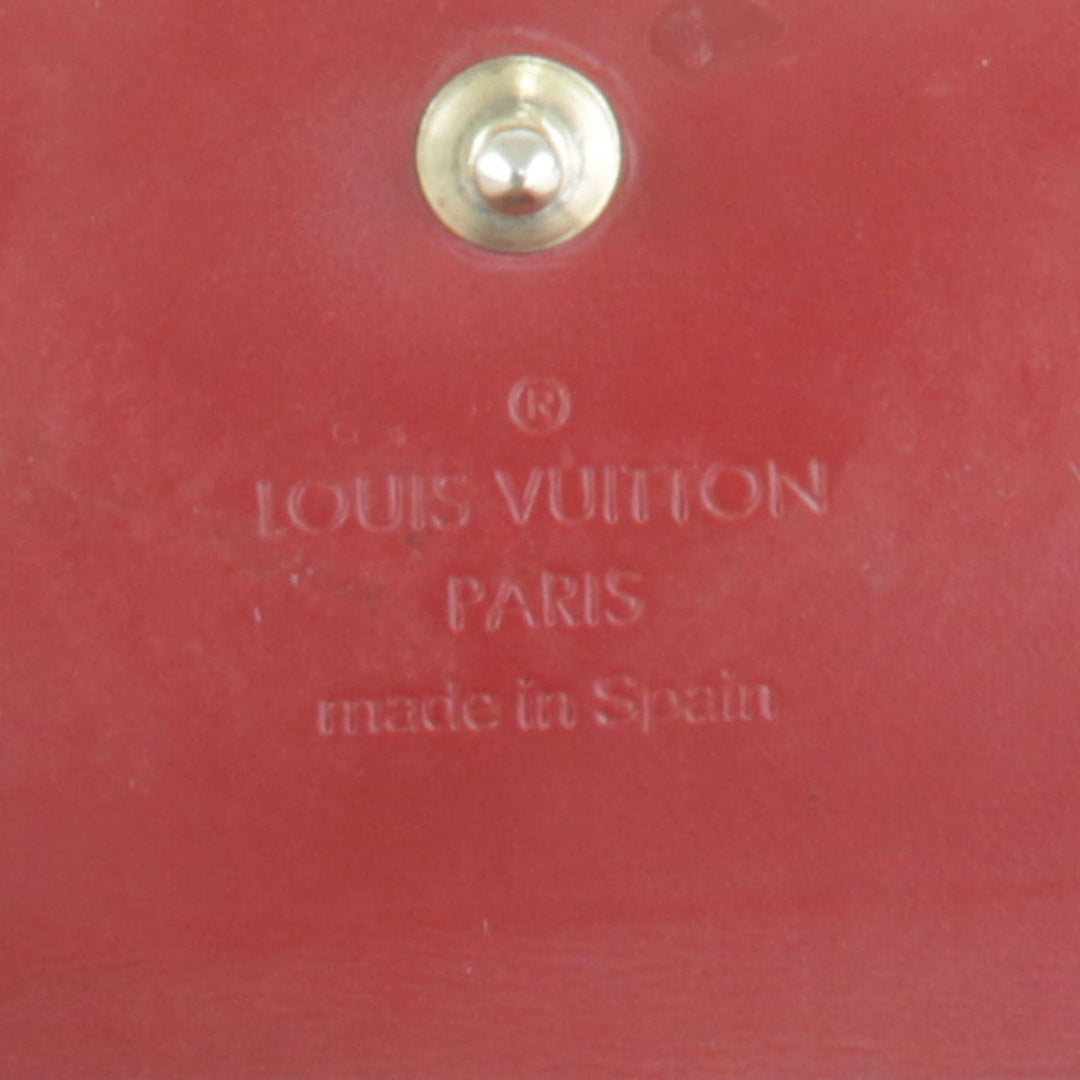 『USED』 
LOUIS VUITTON ルイ・ヴィトン 
 ヴェルニ ミュルティクレ4 M91976 キーケース 
モノグラムヴェルニ レッド