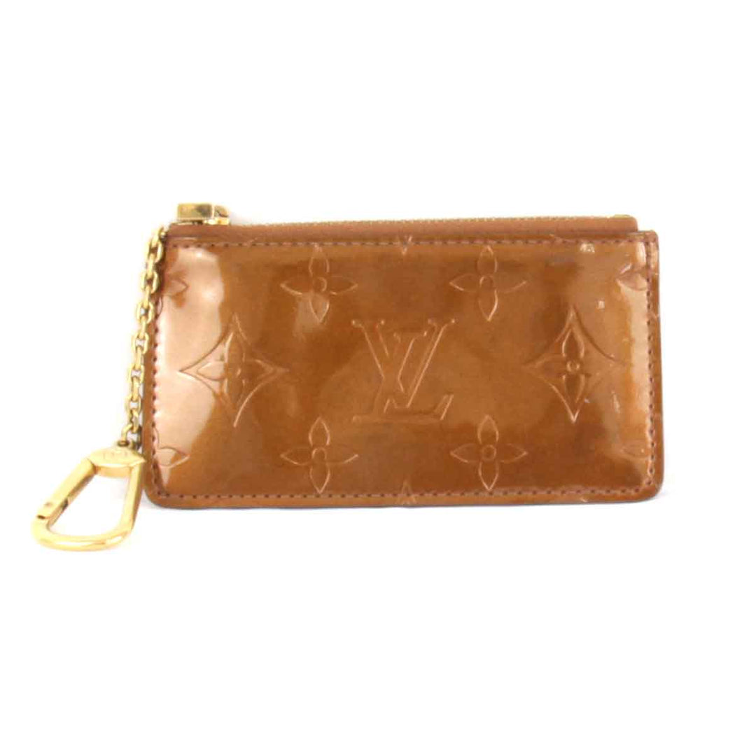 良品『USED』 
LOUIS VUITTON ルイ・ヴィトン 
 ポシェットクレ CA0053 キーケース 
モノグラムヴェルニ ブラウン