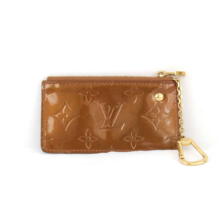 良品『USED』 
LOUIS VUITTON ルイ・ヴィトン 
 ポシェットクレ CA0053 キーケース 
モノグラムヴェルニ ブラウン