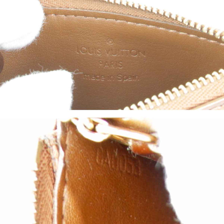 良品『USED』 
LOUIS VUITTON ルイ・ヴィトン 
 ポシェットクレ CA0053 キーケース 
モノグラムヴェルニ ブラウン