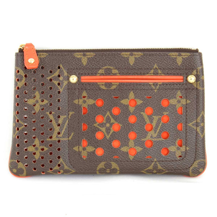 美品『USED』 
LOUIS VUITTON ルイ・ヴィトン 
 ポシェットプラット M95187 ポーチ 
モノグラムペルフォ モノグラム