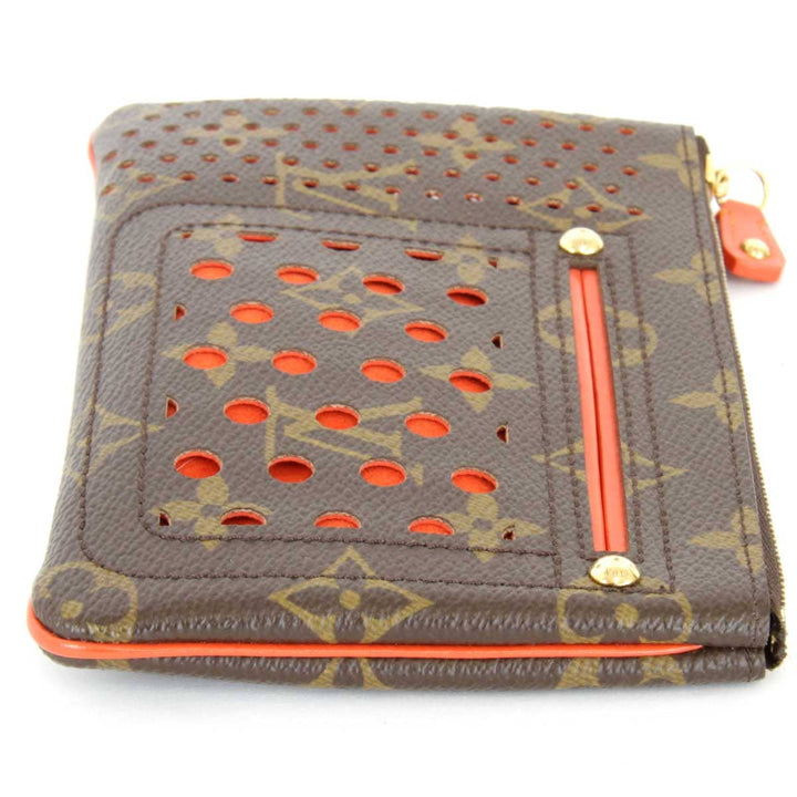 美品『USED』 
LOUIS VUITTON ルイ・ヴィトン 
 ポシェットプラット M95187 ポーチ 
モノグラムペルフォ モノグラム