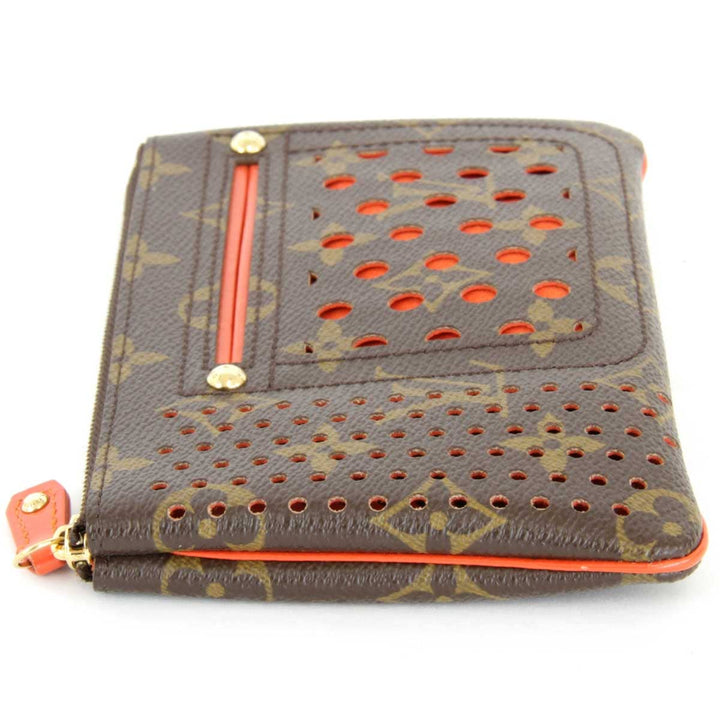 美品『USED』 
LOUIS VUITTON ルイ・ヴィトン 
 ポシェットプラット M95187 ポーチ 
モノグラムペルフォ モノグラム