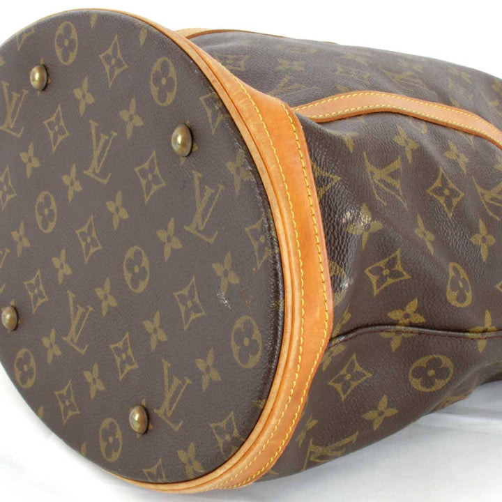 難あり『ジャンク』 
LOUIS VUITTON ルイ・ヴィトン 
 バケットGM M42236 ショルダーバッグ 
モノグラムキャンバス モノグラム