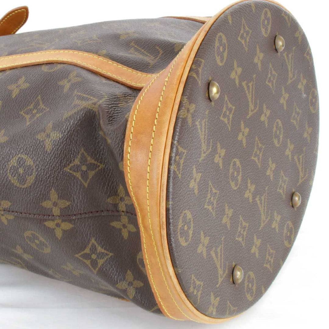 難あり『ジャンク』 
LOUIS VUITTON ルイ・ヴィトン 
 バケットGM M42236 ショルダーバッグ 
モノグラムキャンバス モノグラム