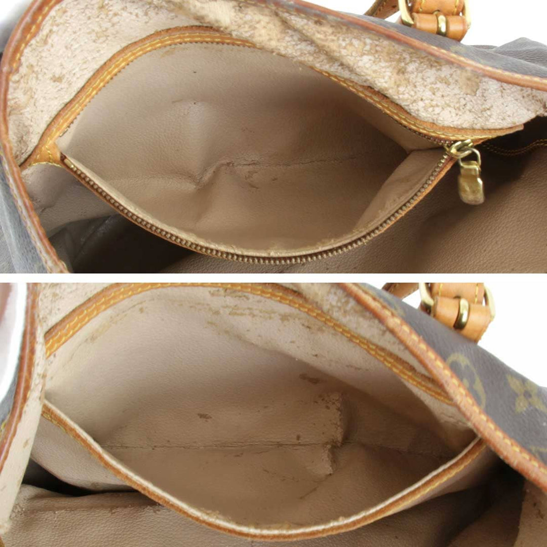 難あり『ジャンク』 
LOUIS VUITTON ルイ・ヴィトン 
 バケットGM M42236 ショルダーバッグ 
モノグラムキャンバス モノグラム