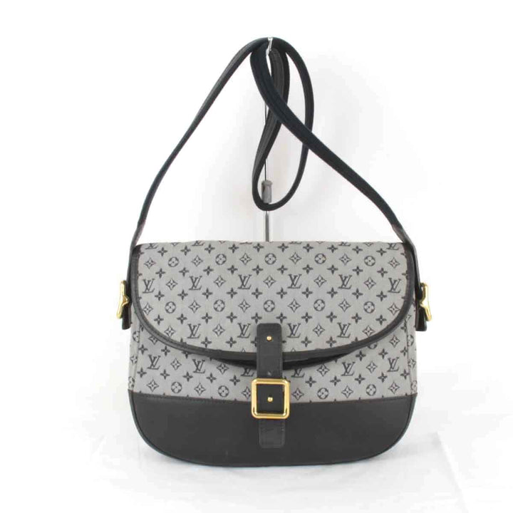 『USED』 
LOUIS VUITTON ルイ・ヴィトン 
 ベランジェール M92670 ショルダーバッグ 
モノグラムミニキャンバス ブルーグレー