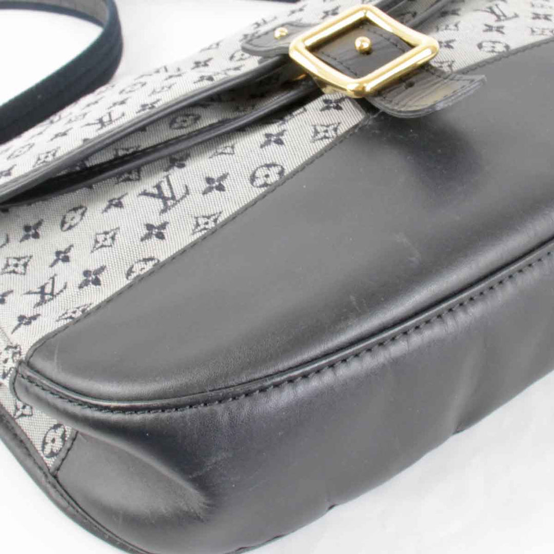『USED』 
LOUIS VUITTON ルイ・ヴィトン 
 ベランジェール M92670 ショルダーバッグ 
モノグラムミニキャンバス ブルーグレー