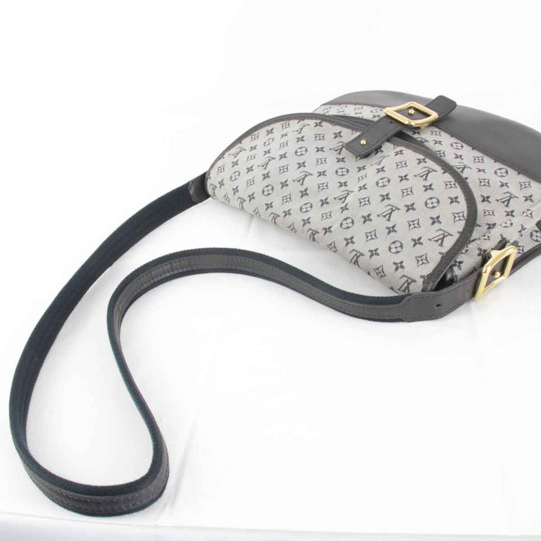 『USED』 
LOUIS VUITTON ルイ・ヴィトン 
 ベランジェール M92670 ショルダーバッグ 
モノグラムミニキャンバス ブルーグレー