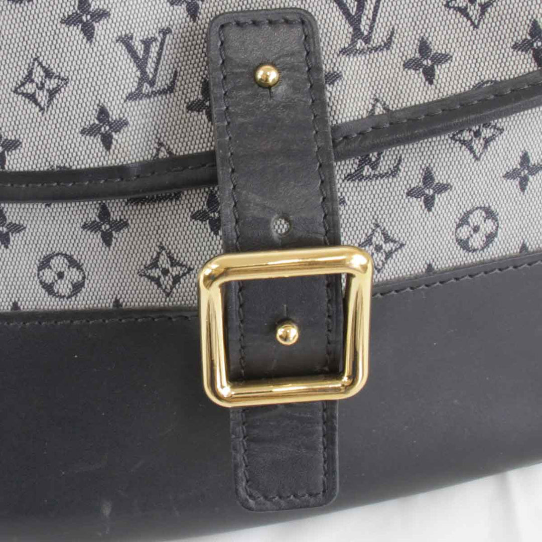 『USED』 
LOUIS VUITTON ルイ・ヴィトン 
 ベランジェール M92670 ショルダーバッグ 
モノグラムミニキャンバス ブルーグレー