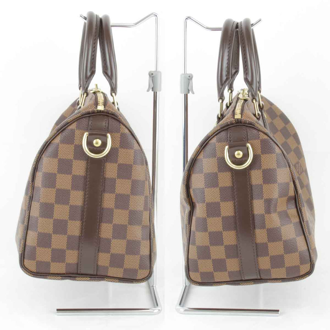 美品『USED』 
LOUIS VUITTON ルイ・ヴィトン 
 スピーディバンドリエール25 N41368 ハンドバッグ 
ダミエキャンバス ダミエ