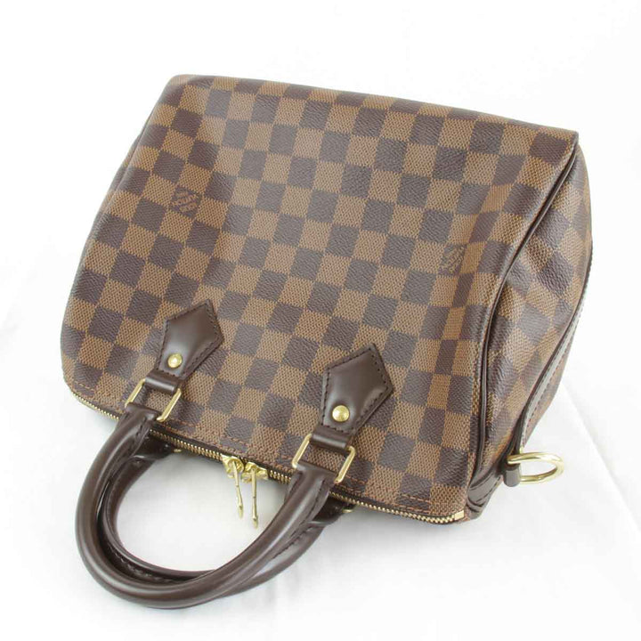 美品『USED』 
LOUIS VUITTON ルイ・ヴィトン 
 スピーディバンドリエール25 N41368 ハンドバッグ 
ダミエキャンバス ダミエ