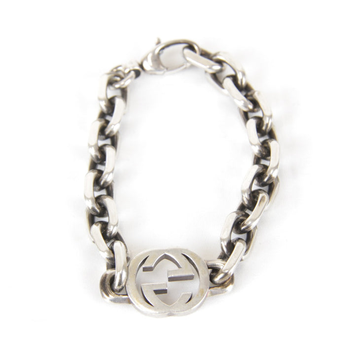 『USED』 
GUCCI グッチ 
 ブレスレット 
シルバー925 シルバー