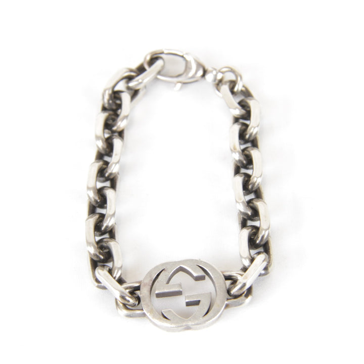 『USED』 
GUCCI グッチ 
 ブレスレット 
シルバー925 シルバー