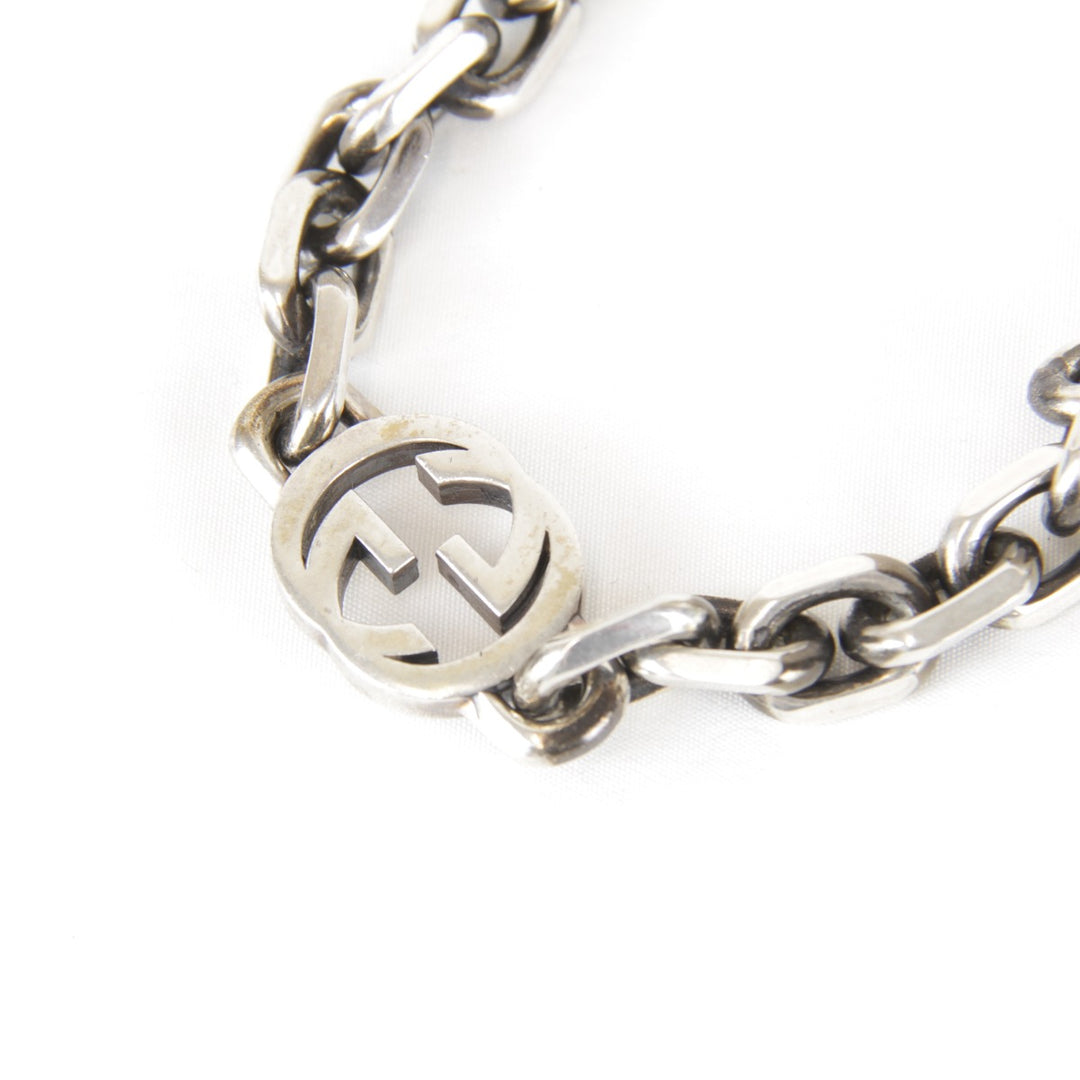 『USED』 
GUCCI グッチ 
 ブレスレット 
シルバー925 シルバー
