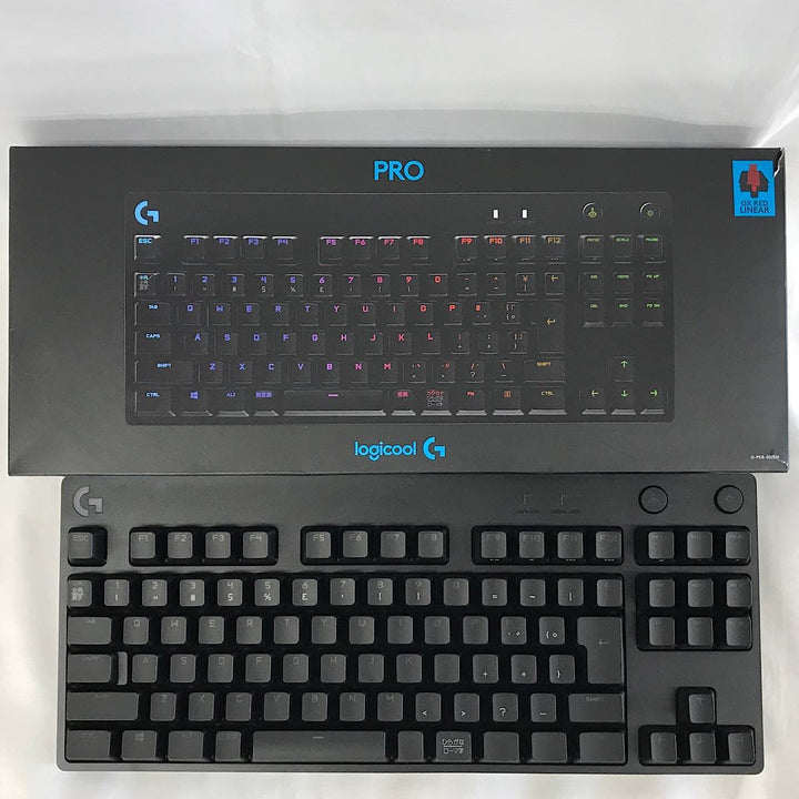 『USED』 
 
 ロジクール Logicool G PRO ゲーミングキーボード テンキーレス 有線 G-PKB-002LN PC周辺機器 
 ブラック
