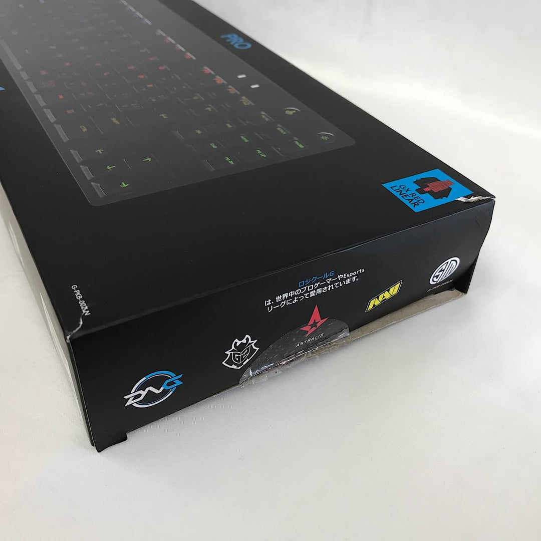 『USED』 
 
 ロジクール Logicool G PRO ゲーミングキーボード テンキーレス 有線 G-PKB-002LN PC周辺機器 
 ブラック