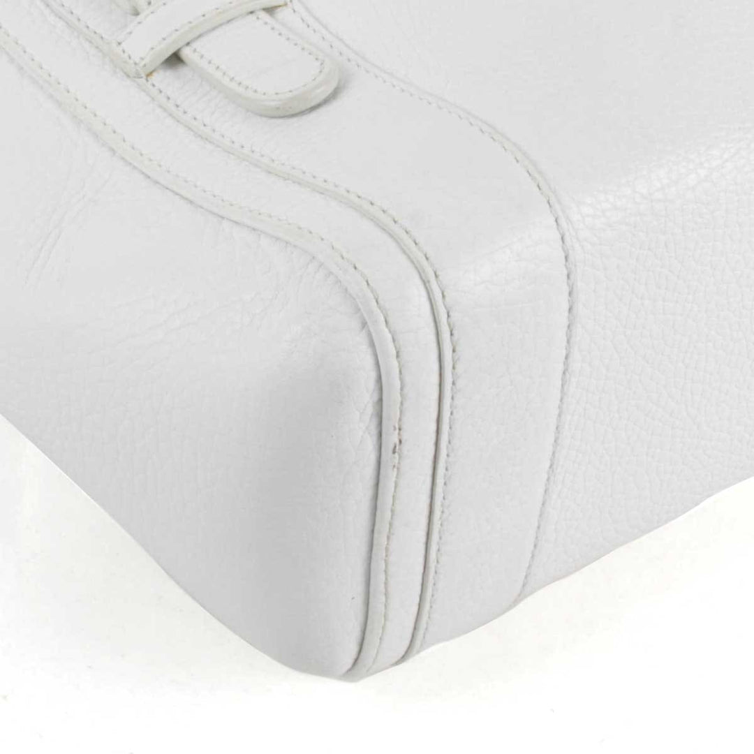 『USED』 
LOEWE ロエベ 
 270411 ハンドバッグ 
レザー ホワイト