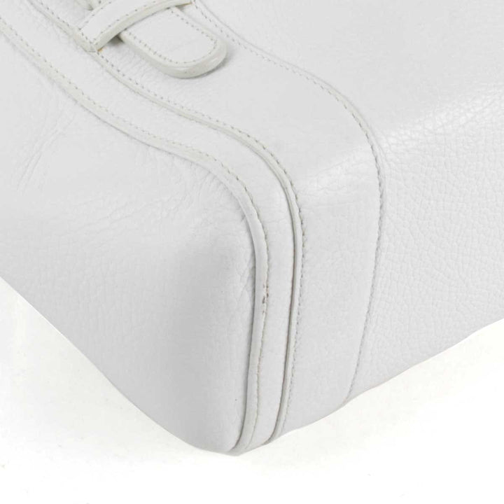 『USED』 
LOEWE ロエベ 
 270411 ハンドバッグ 
レザー ホワイト