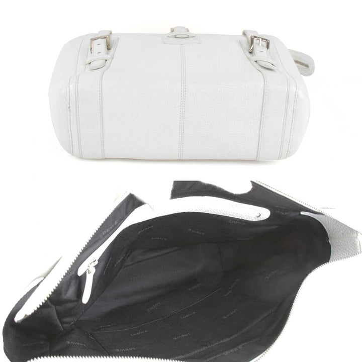 『USED』 
LOEWE ロエベ 
 270411 ハンドバッグ 
レザー ホワイト