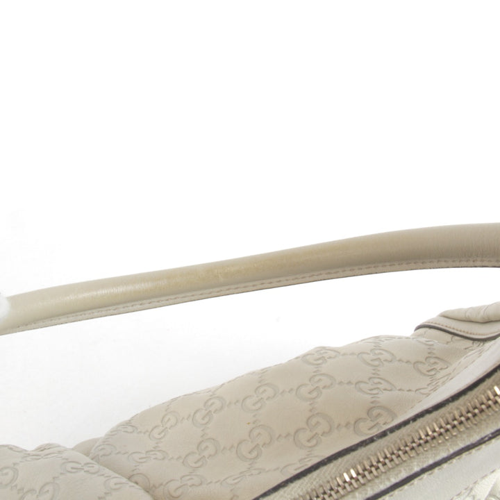 『USED』 
GUCCI グッチ 
 190525 49375 ショルダーバッグ 
グッチシマ アイボリー
