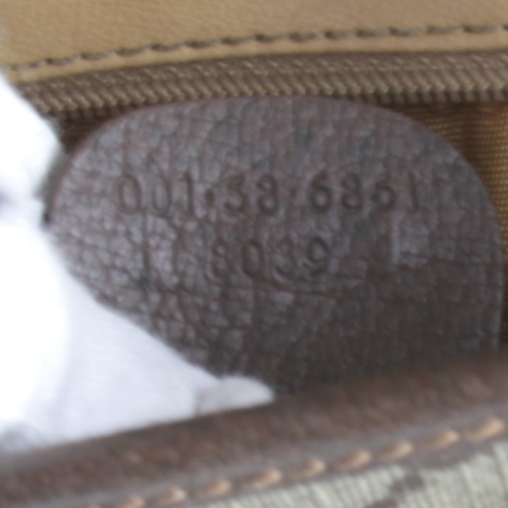『USED』 
GUCCI グッチ 
 001・58・68861 8039 ショルダーバッグ 
GGスプリームキャンバス ブラウン