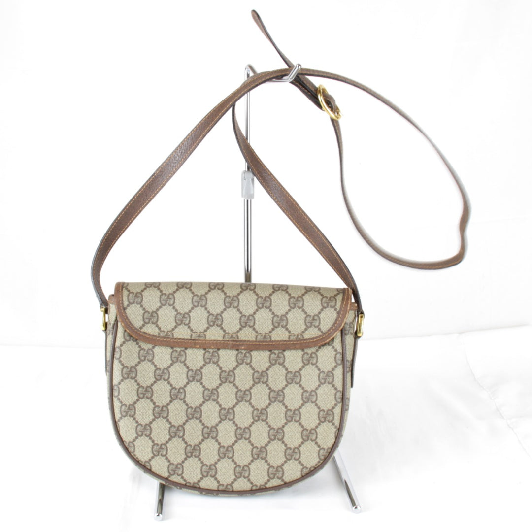 『USED』 
GUCCI グッチ 
 001・58・68861 8039 ショルダーバッグ 
GGスプリームキャンバス ブラウン