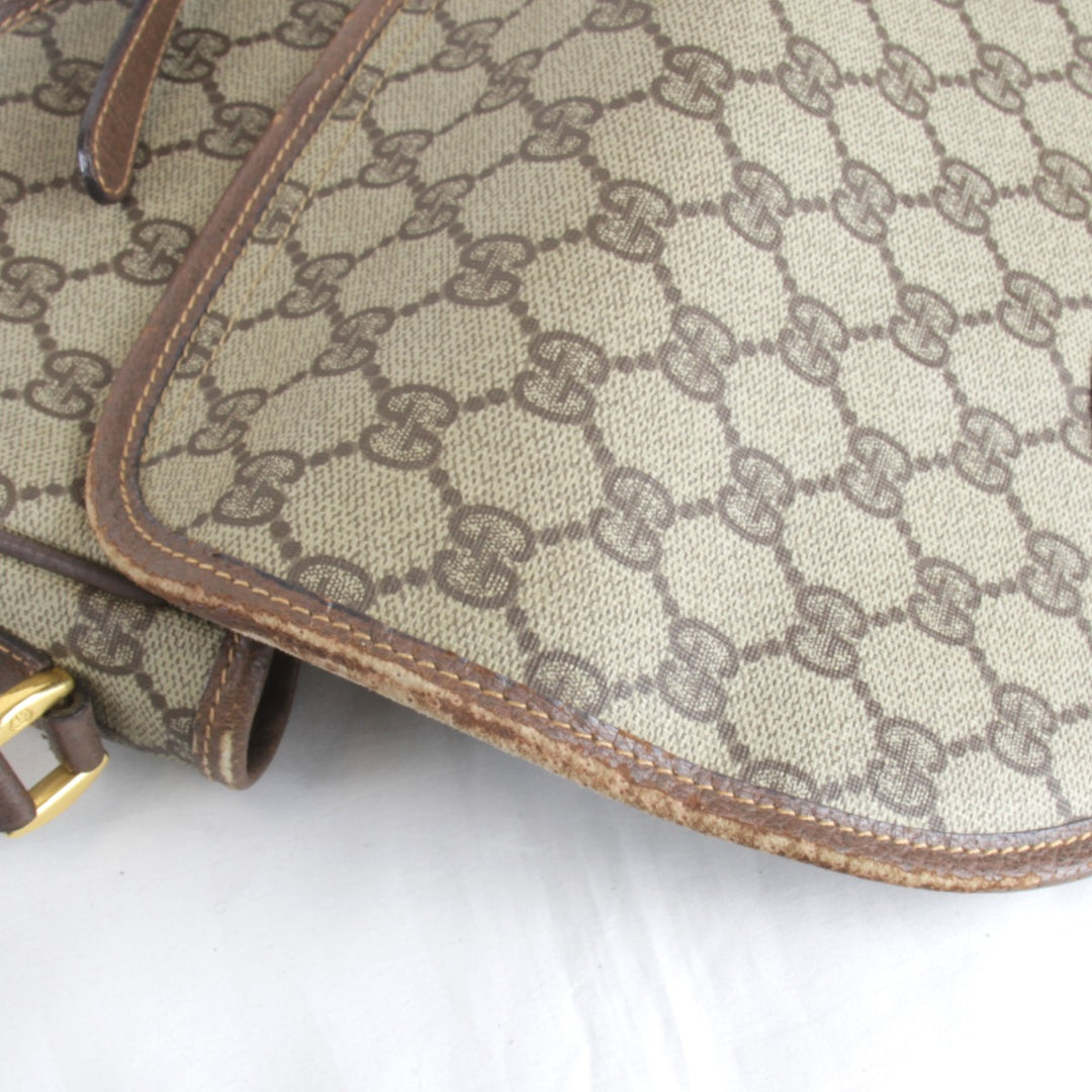『USED』 
GUCCI グッチ 
 001・58・68861 8039 ショルダーバッグ 
GGスプリームキャンバス ブラウン