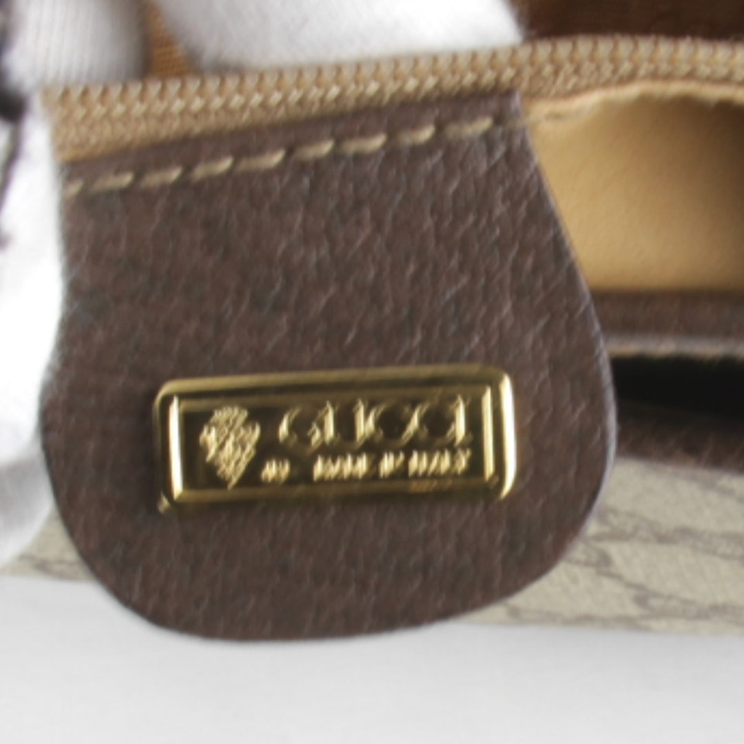 『USED』 
GUCCI グッチ 
 001・58・68861 8039 ショルダーバッグ 
GGスプリームキャンバス ブラウン
