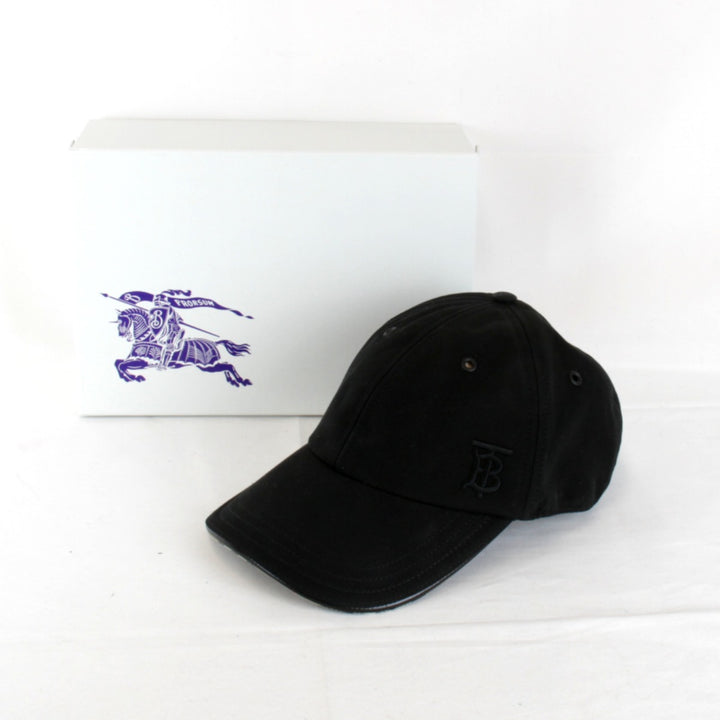 美品『USED』 
BURBERRY バーバリー 
 ベースボールキャップ 8068040 サイズS キャップ 
 ブラック