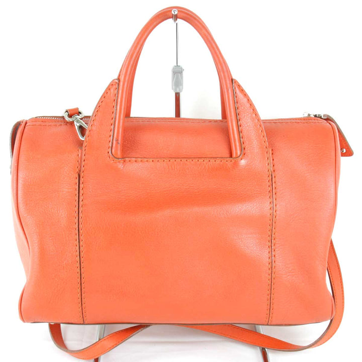 『USED』 
Salvatore Ferragamo フェラガモ 
 AU21 002404 ミニボストンバッグ 
レザー レッド