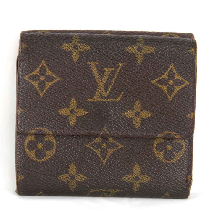 『USED』 
LOUIS VUITTON ルイ・ヴィトン 
 ポルトモネビエ カルトクレディ M61652 三つ折り財布 
モノグラムキャンバス ブラウン