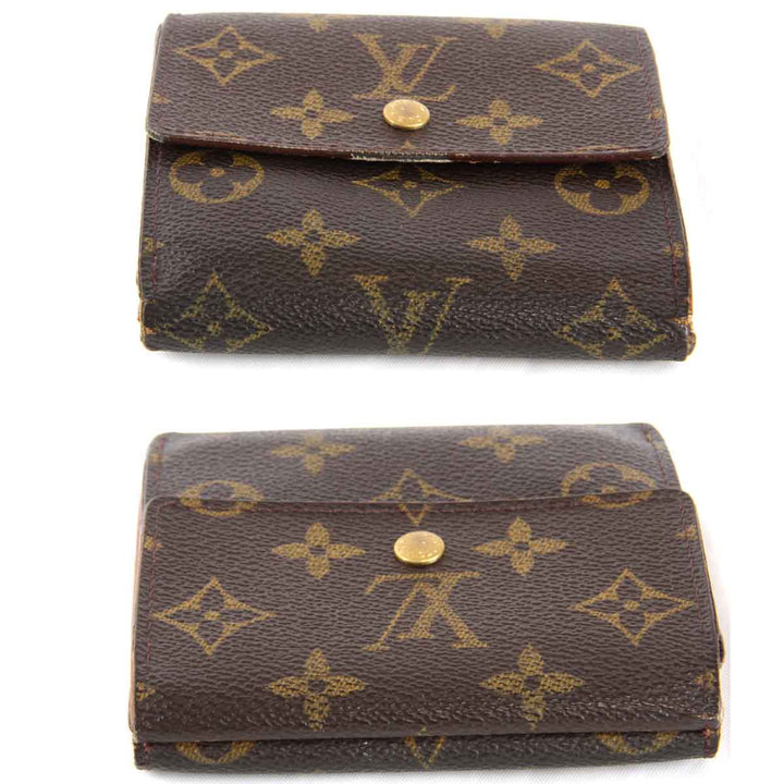 『USED』 
LOUIS VUITTON ルイ・ヴィトン 
 ポルトモネビエ カルトクレディ M61652 三つ折り財布 
モノグラムキャンバス ブラウン