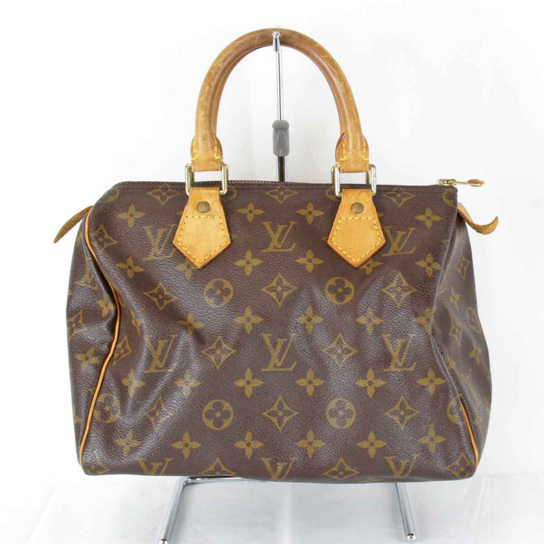 一部難あり『USED』 
LOUIS VUITTON ルイ・ヴィトン 
 スピーディ25 M41528 ハンドバッグ 
モノグラムキャンバス モノグラム