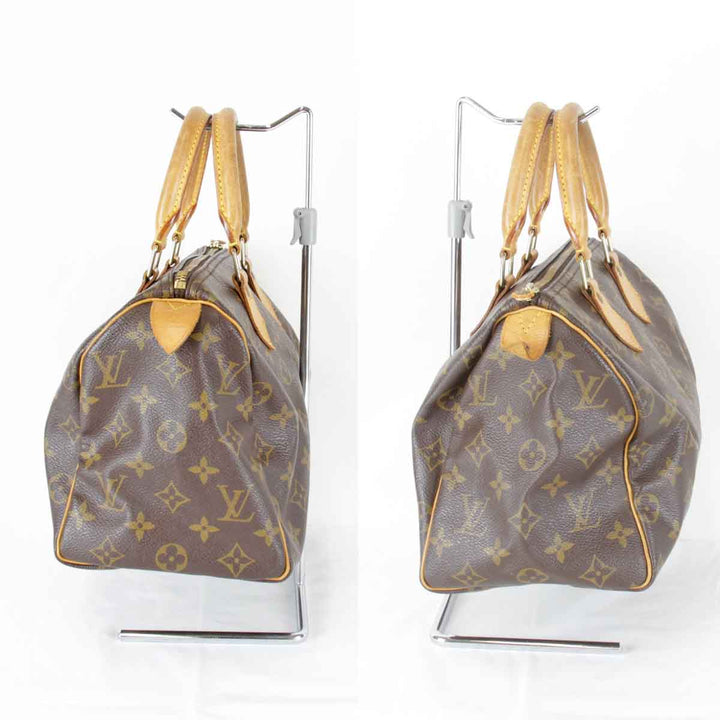 一部難あり『USED』 
LOUIS VUITTON ルイ・ヴィトン 
 スピーディ25 M41528 ハンドバッグ 
モノグラムキャンバス モノグラム