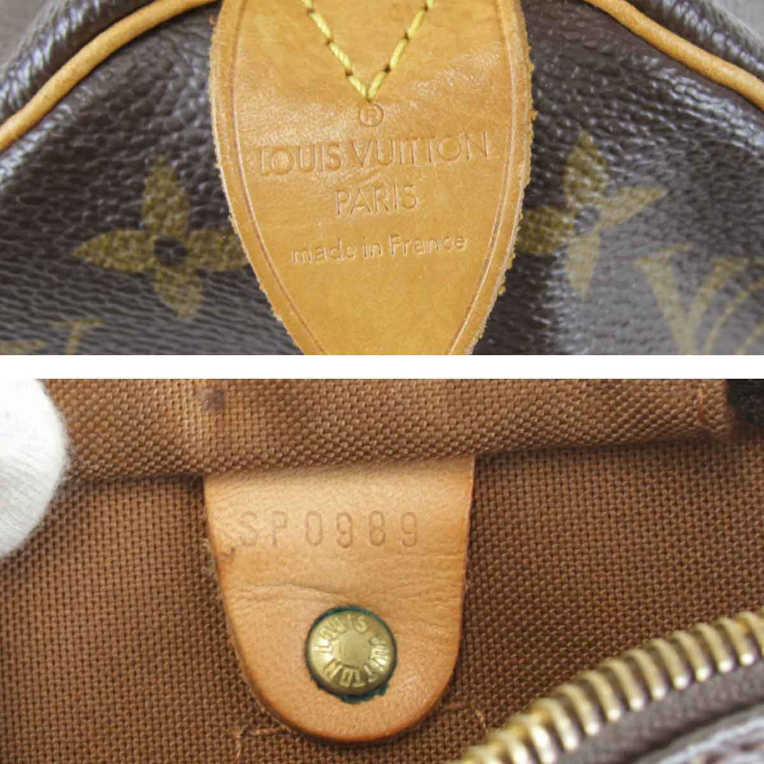 一部難あり『USED』 
LOUIS VUITTON ルイ・ヴィトン 
 スピーディ25 M41528 ハンドバッグ 
モノグラムキャンバス モノグラム