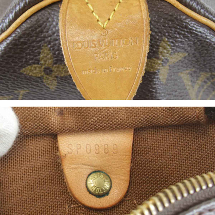 一部難あり『USED』 
LOUIS VUITTON ルイ・ヴィトン 
 スピーディ25 M41528 ハンドバッグ 
モノグラムキャンバス モノグラム