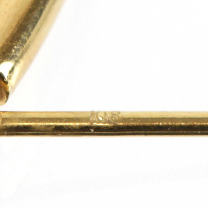 美品『USED』 K18 
 フープピアス  ピアス
 3.6g