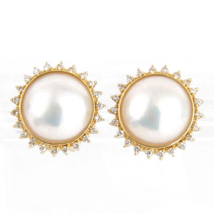美品『USED』 K18 
イヤリング
 10.1g