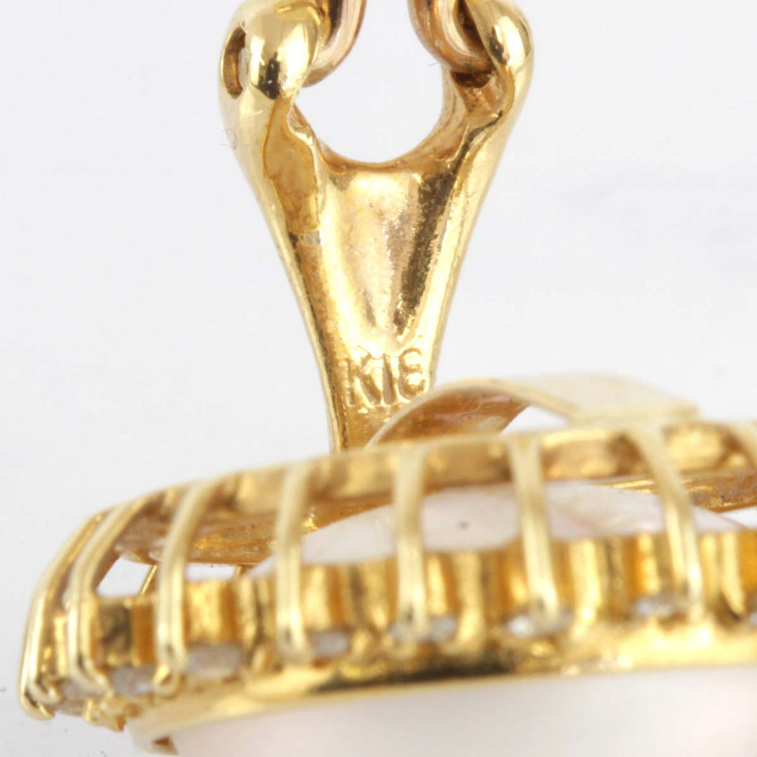 美品『USED』 K18 
イヤリング
 10.1g