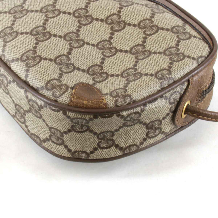 【価格改定】『USED』 
GUCCI グッチ 
 オールドグッチ 89.02.066 ショルダーバッグ 
GGスプリームキャンバス ブラウン